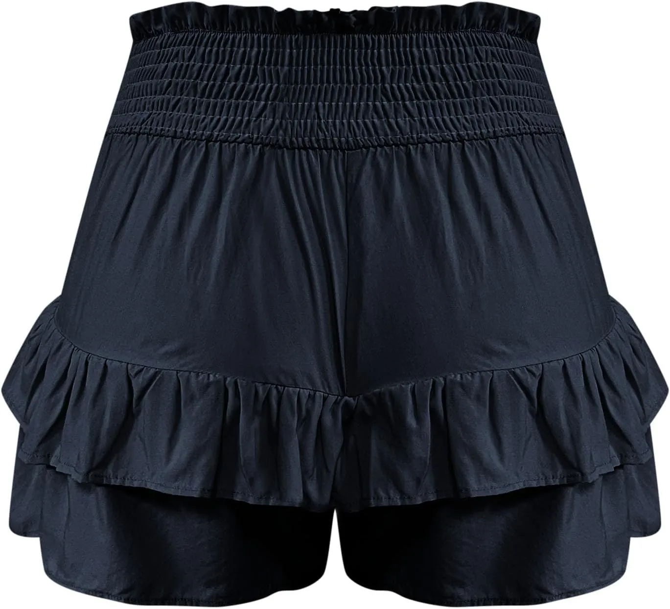 Womens High Waisted Ruffle Shorts Flowy Workout Running Tennis Skorts Baggy Summer Casual Cute Beach Short Pants 2025