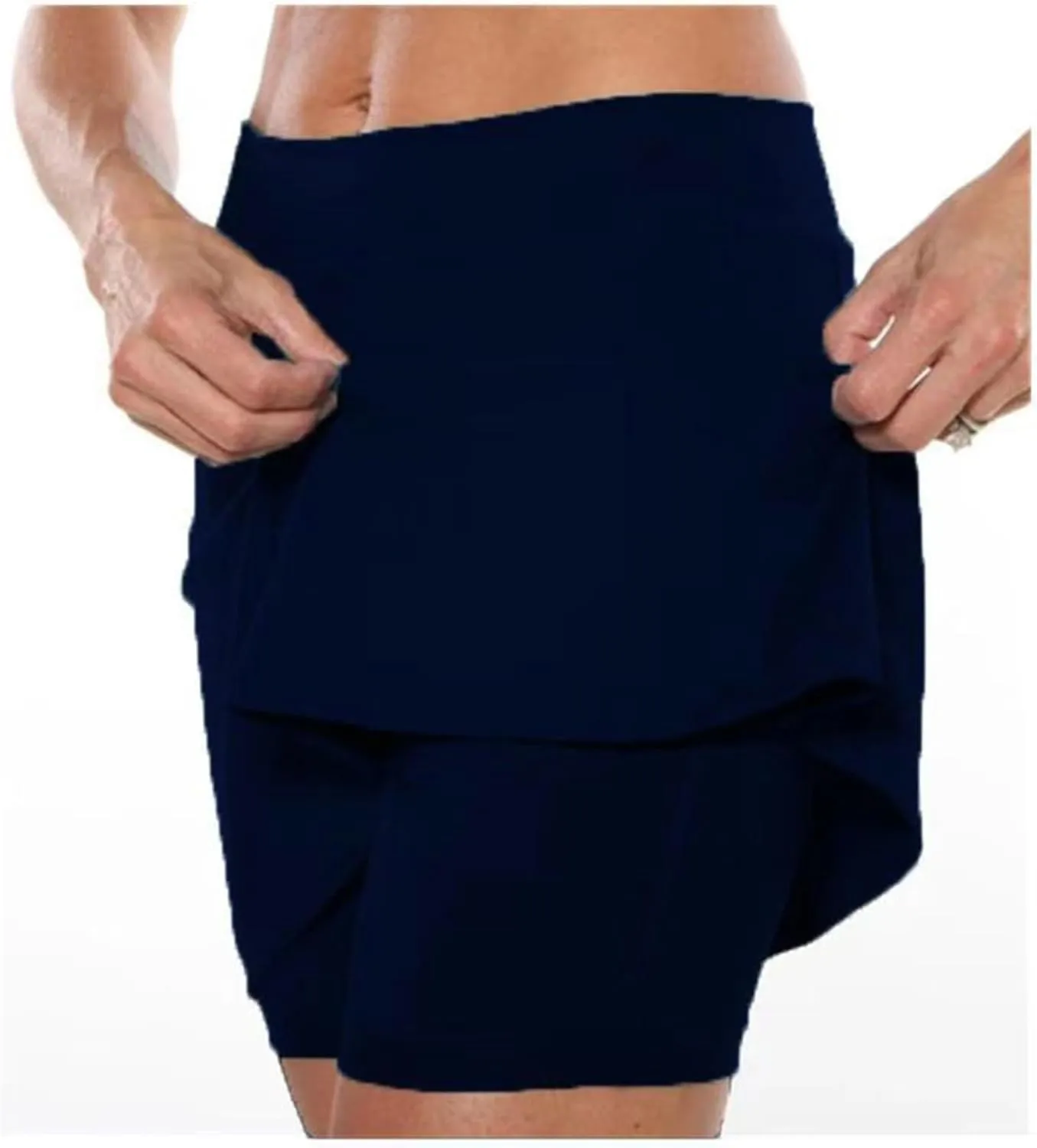 Womens Skorts with Pockets Tummy Control Plus Size Skorts for Women High Waist Athletic Sports Pants Skirt Casual Shorts