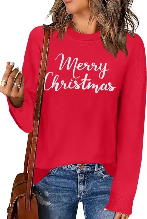 Zeagoo Womens Crewneck Pullover Sweater Long Sleeve Knit Side Slit 2024 Fall Winter Sweater Tops